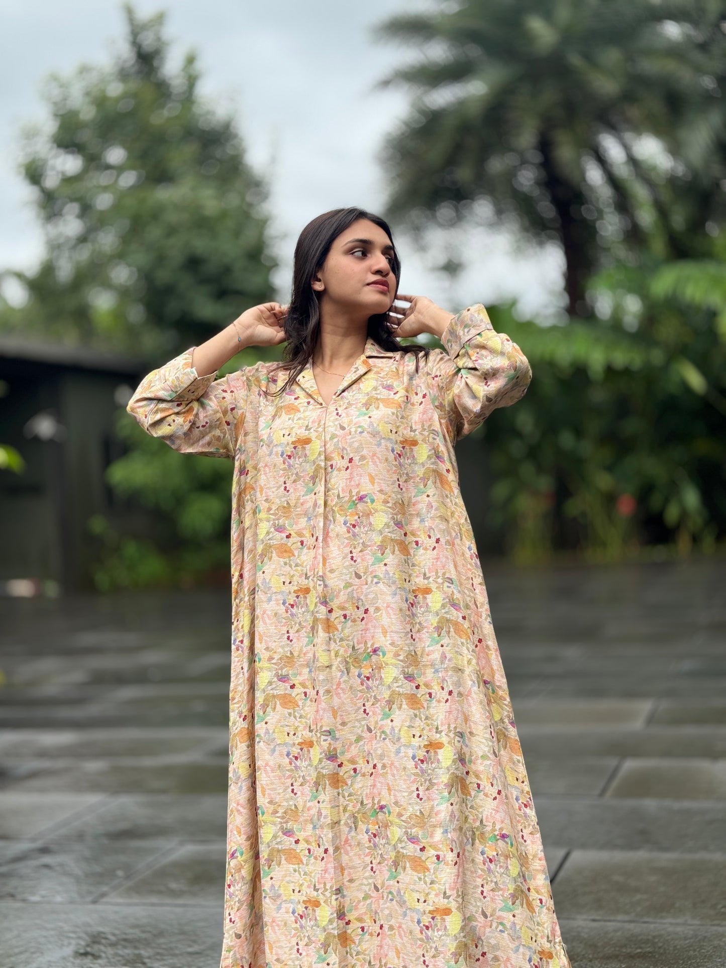 ZU25X167- TWILL KAFTAN