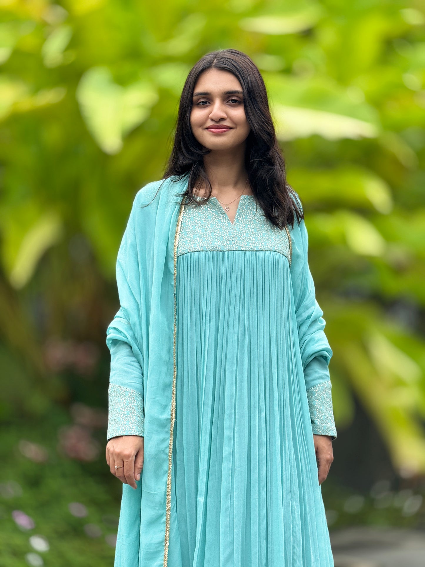 ZU25X168- SKY GEORGETTE