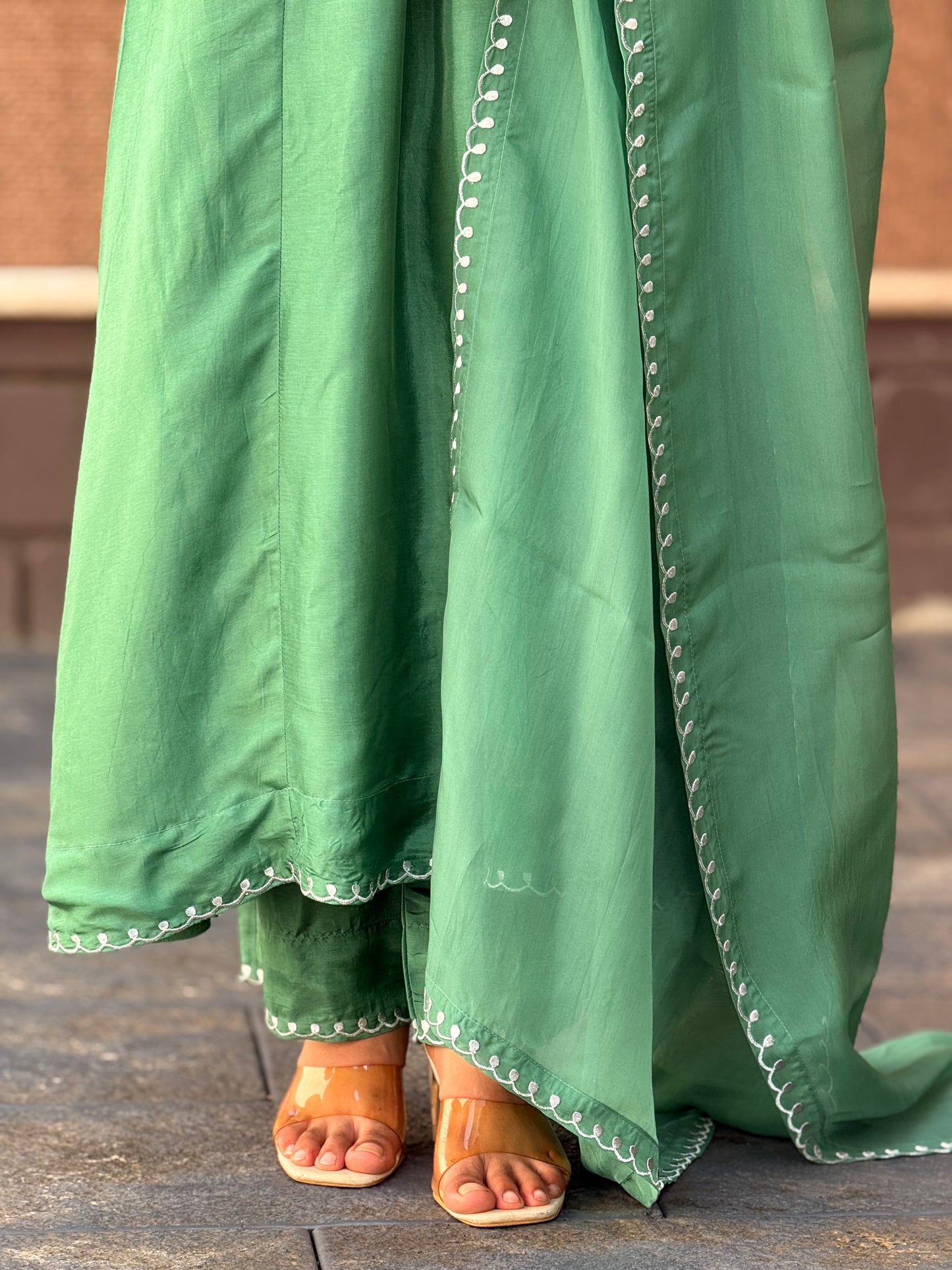 ZU25X270- XMAS GREEN PANEL