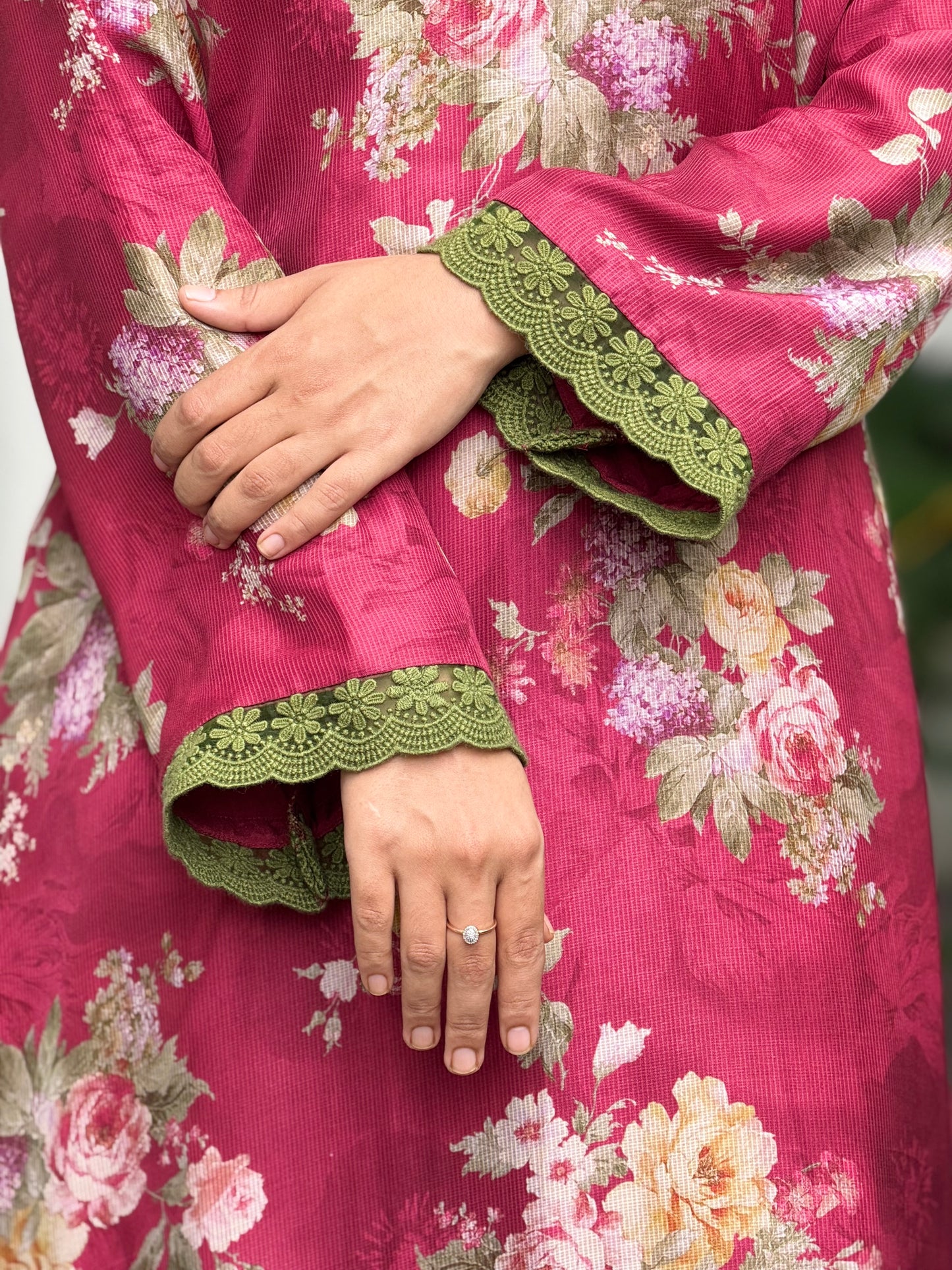 ZU25X254- MUSLIN MEROON