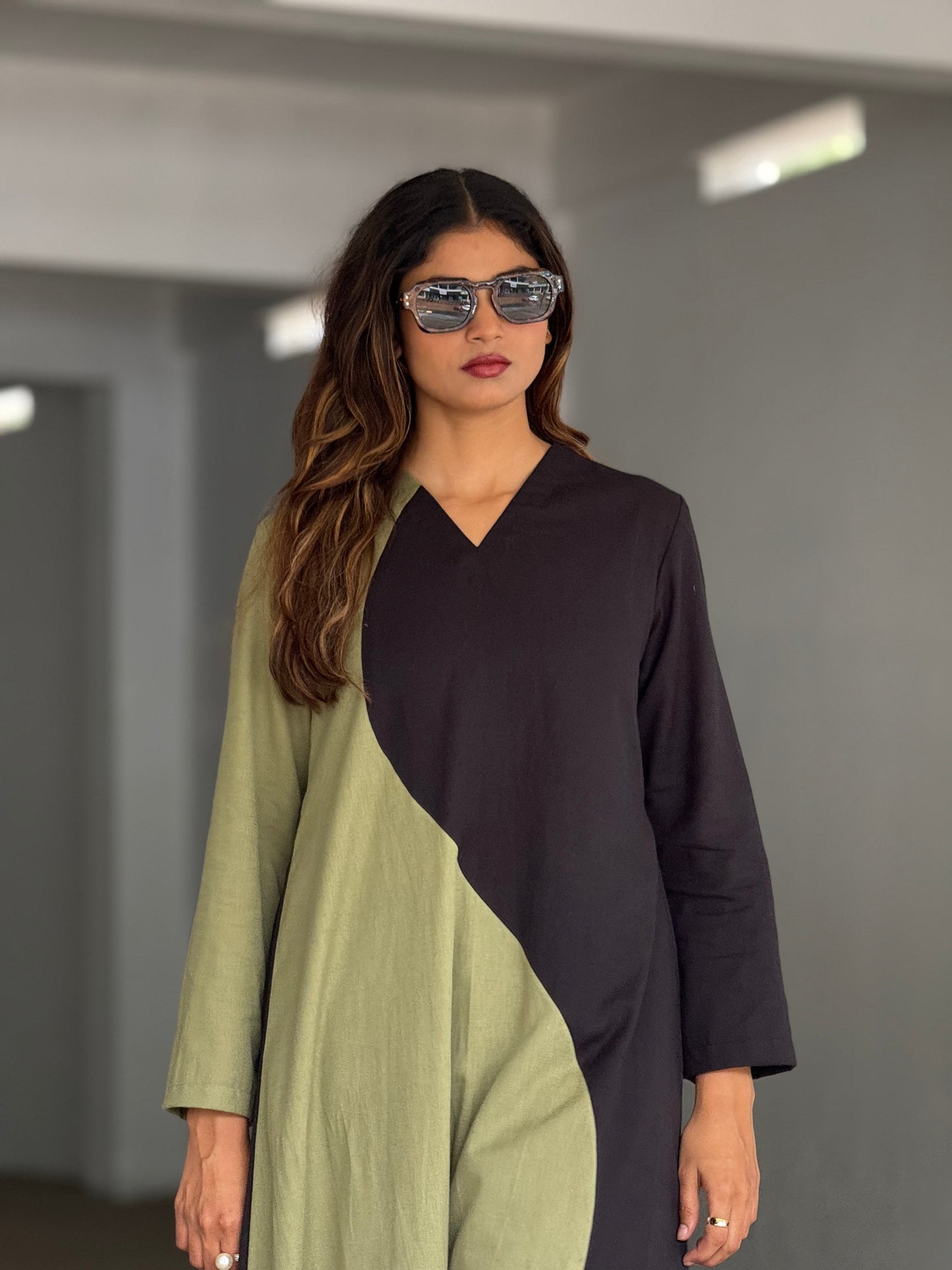 ZU25X217- GREEN BLACK