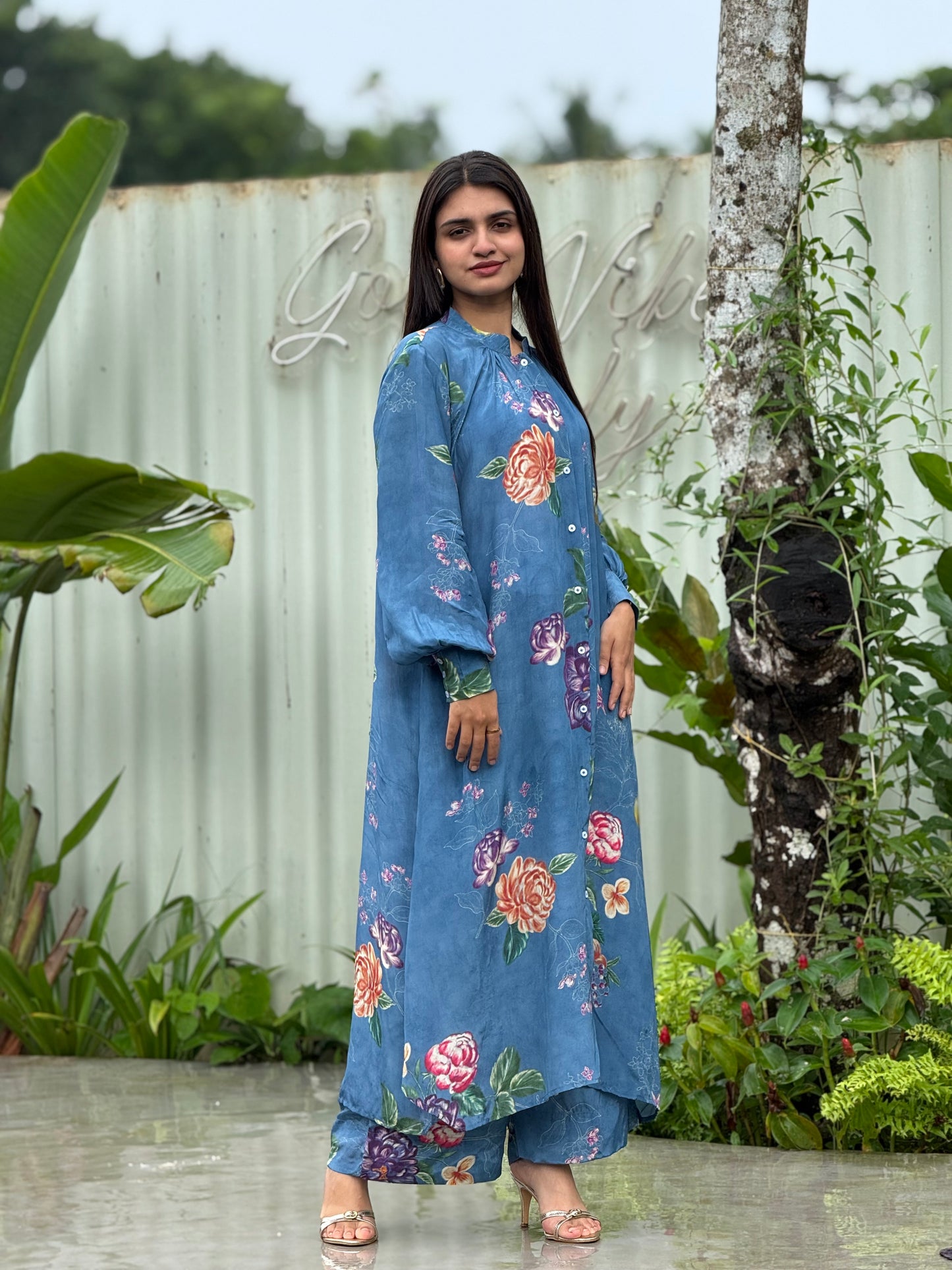 ZU25X398-CRAPE SILK PRINTED