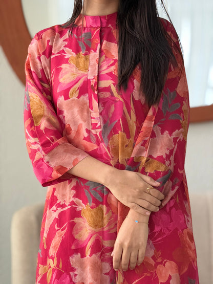 ZU25X277-CRAPE SILK PRINTED