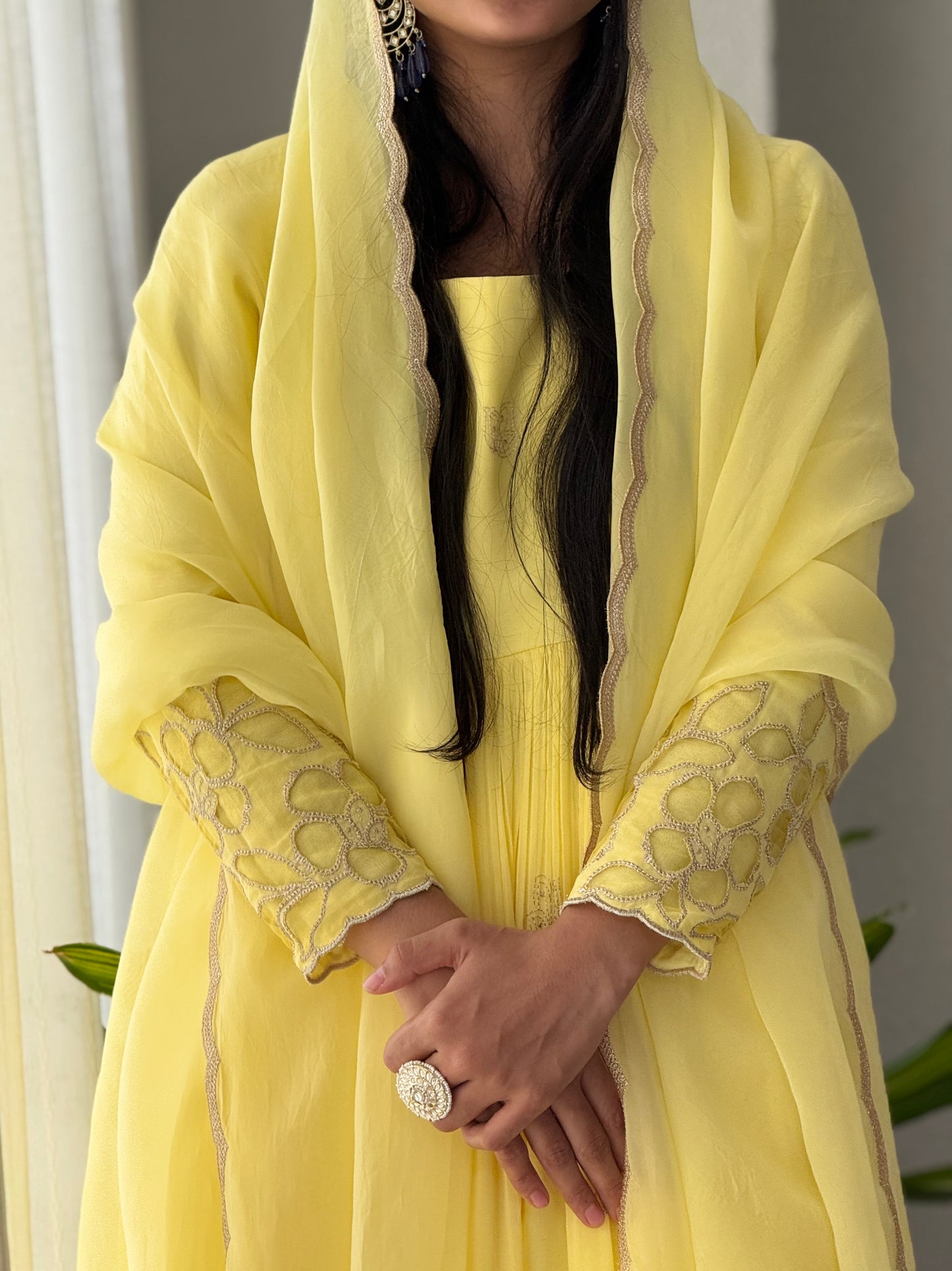 ZU25X282- PALE GEORGETTE