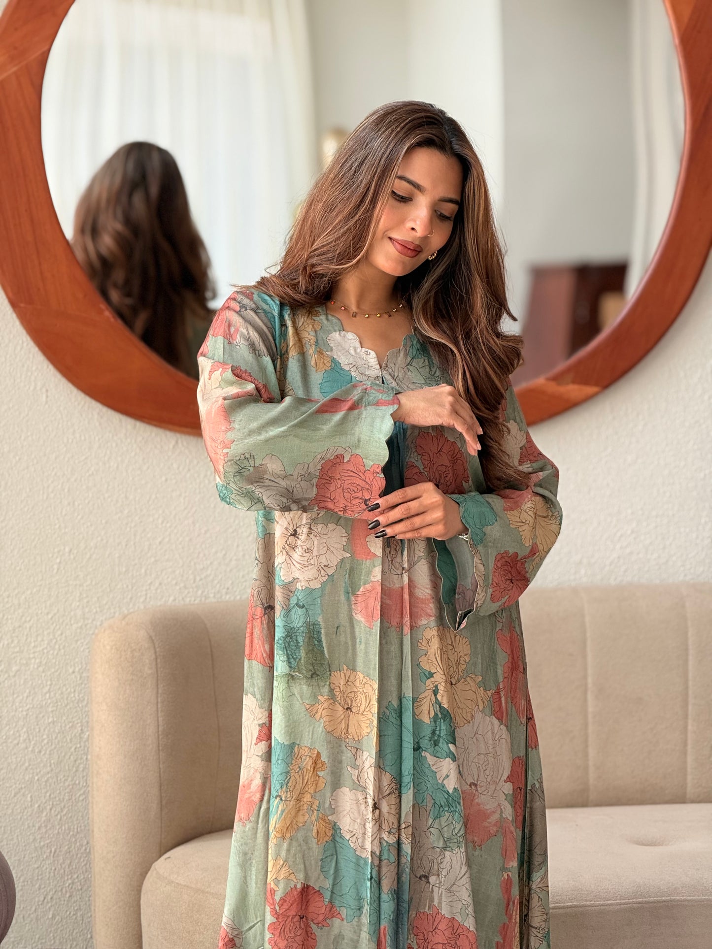 ZU25X293-MUSLIN SCALLOP