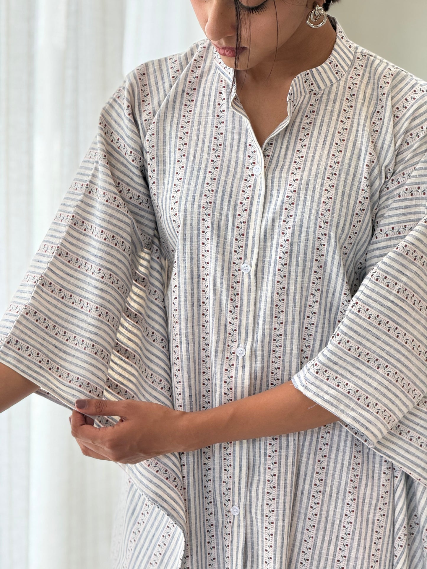 ZU25X358-STRIPED COTTON