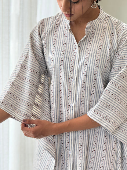 ZU25X358-STRIPED COTTON