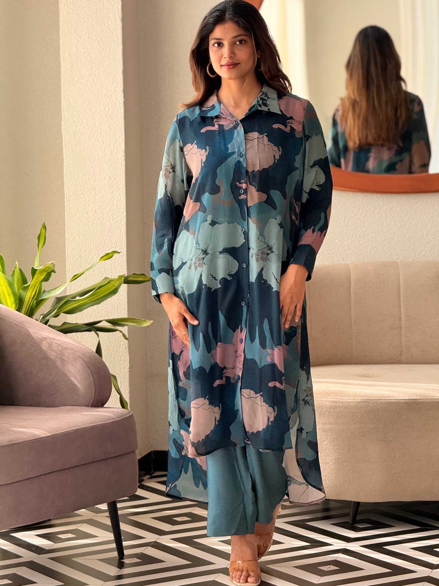 ZU25X300-CRAPE SILK PRINTED