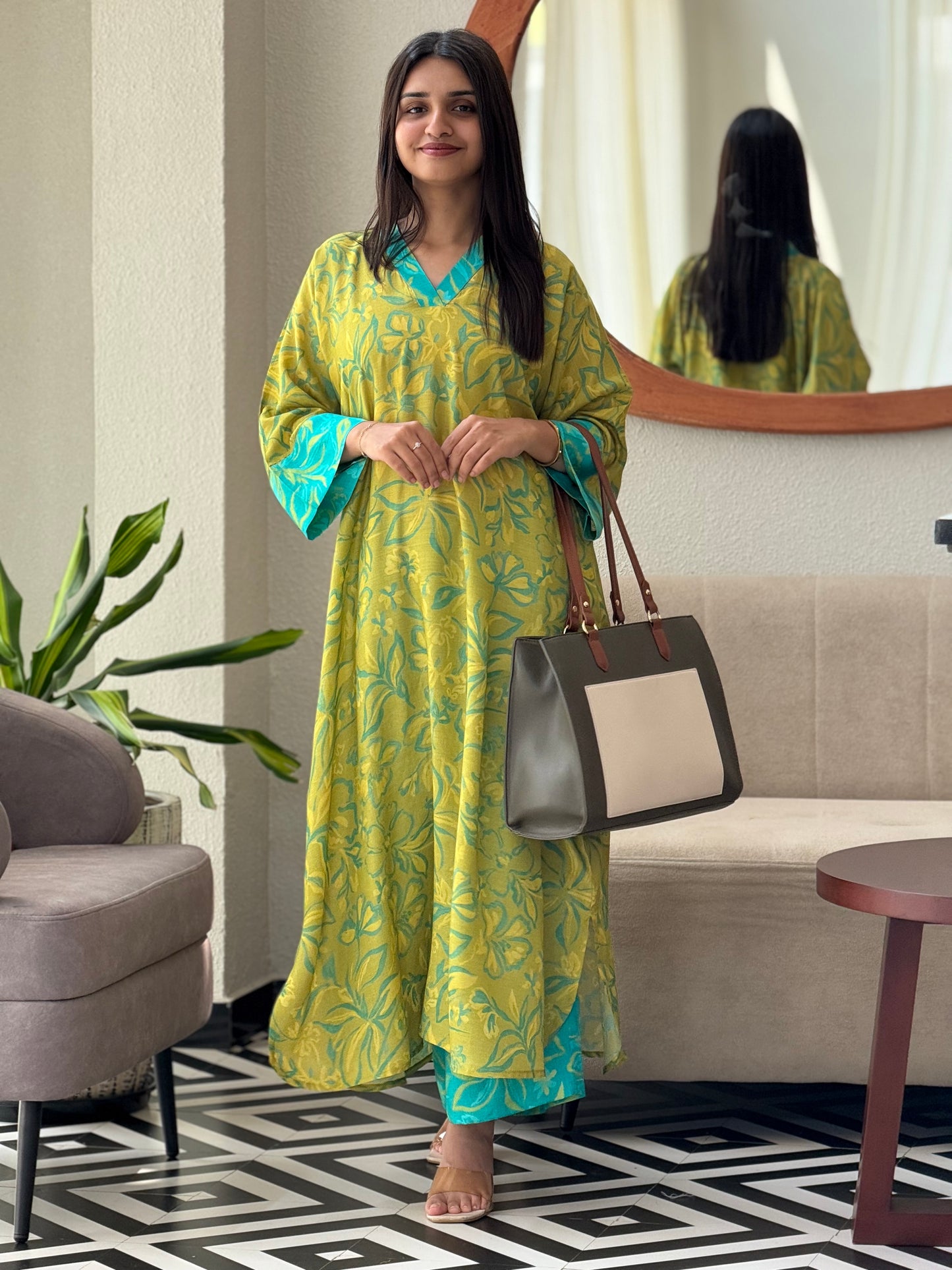 ZU25X259-MUSLIN SILK PRINTED