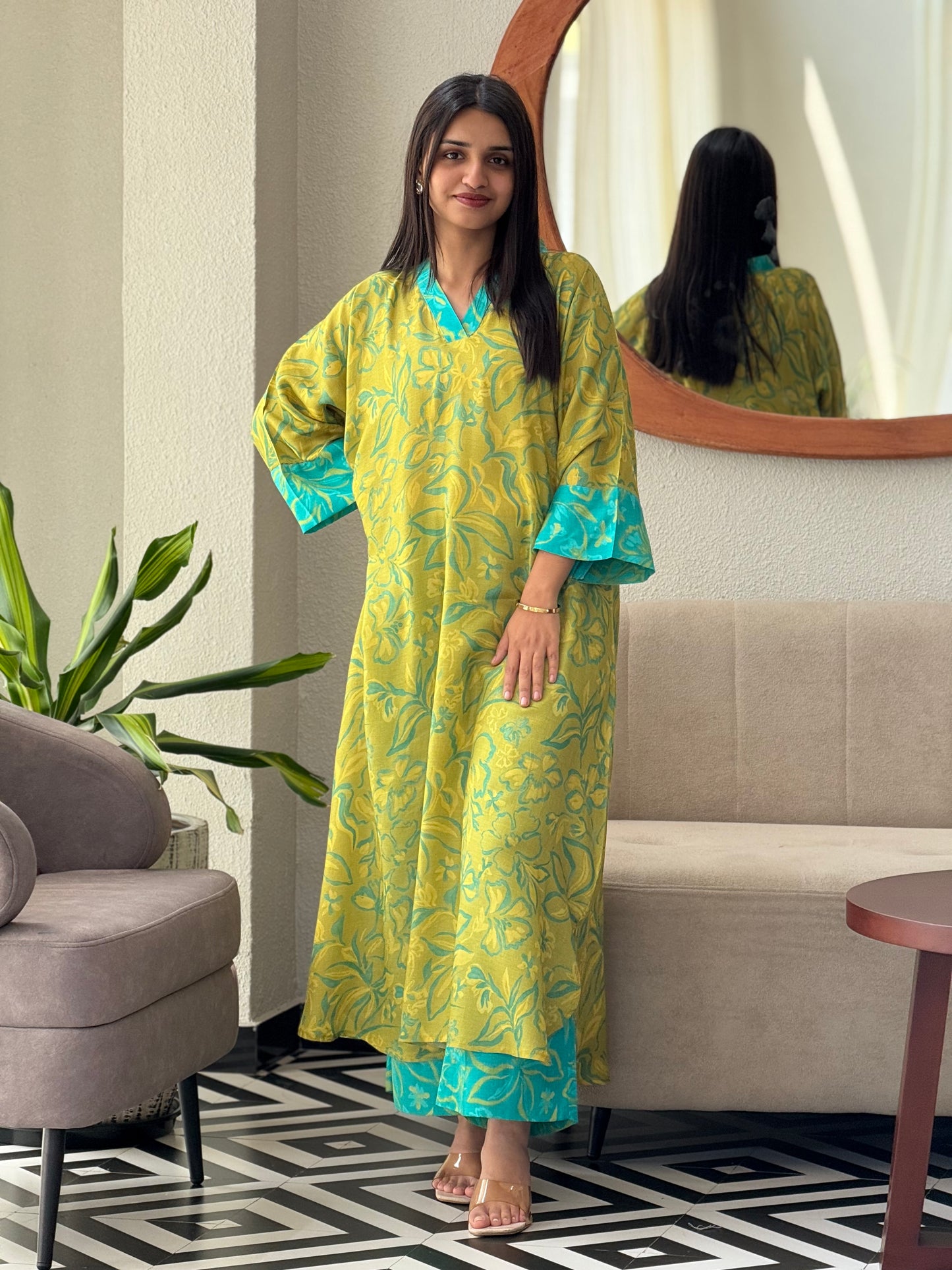 ZU25X259-MUSLIN SILK PRINTED