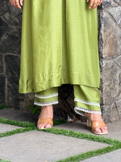 ZU25X334-GREEN MUSLIN