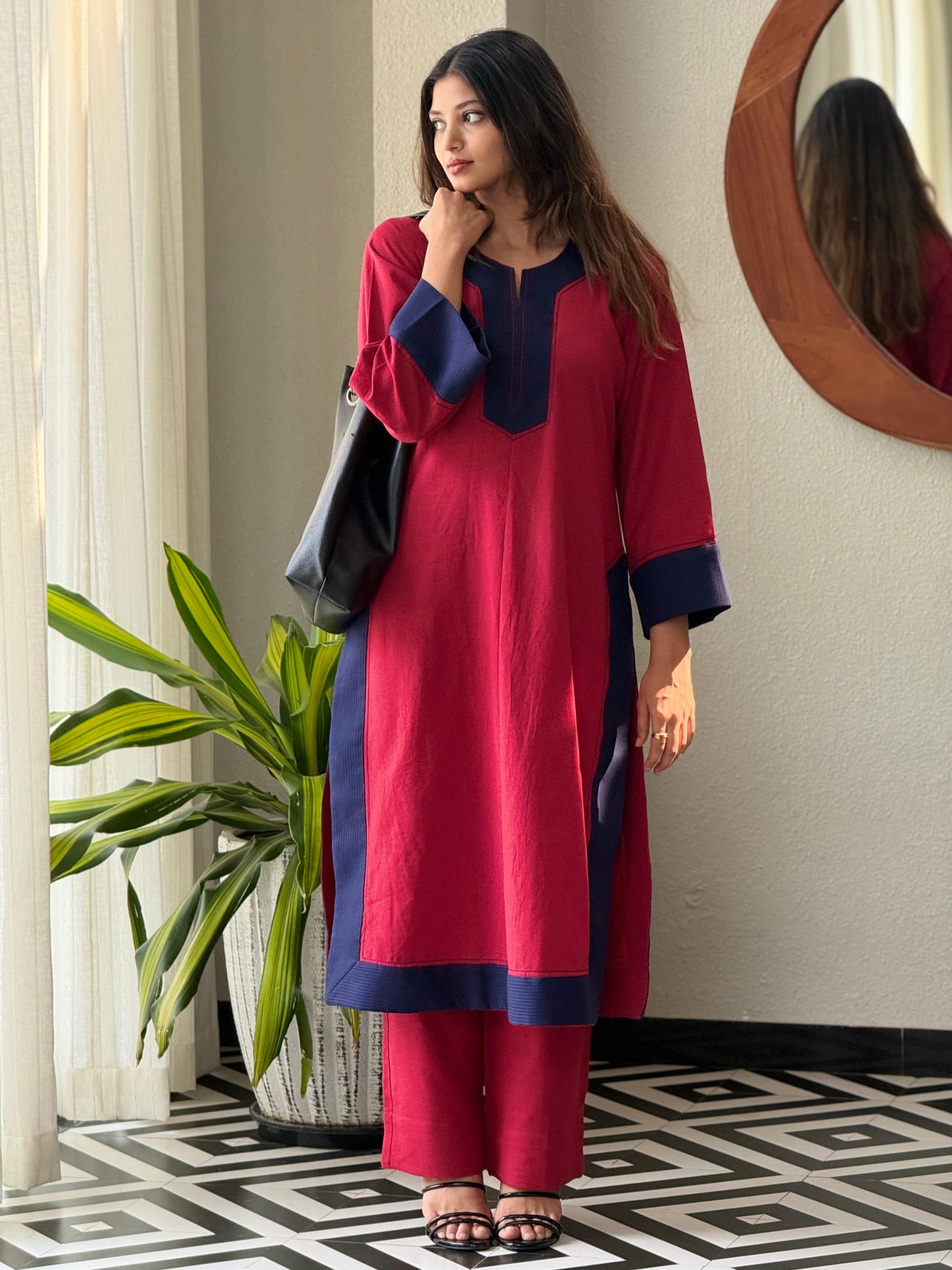 ZU25X335- MEROON FLEX CELLY