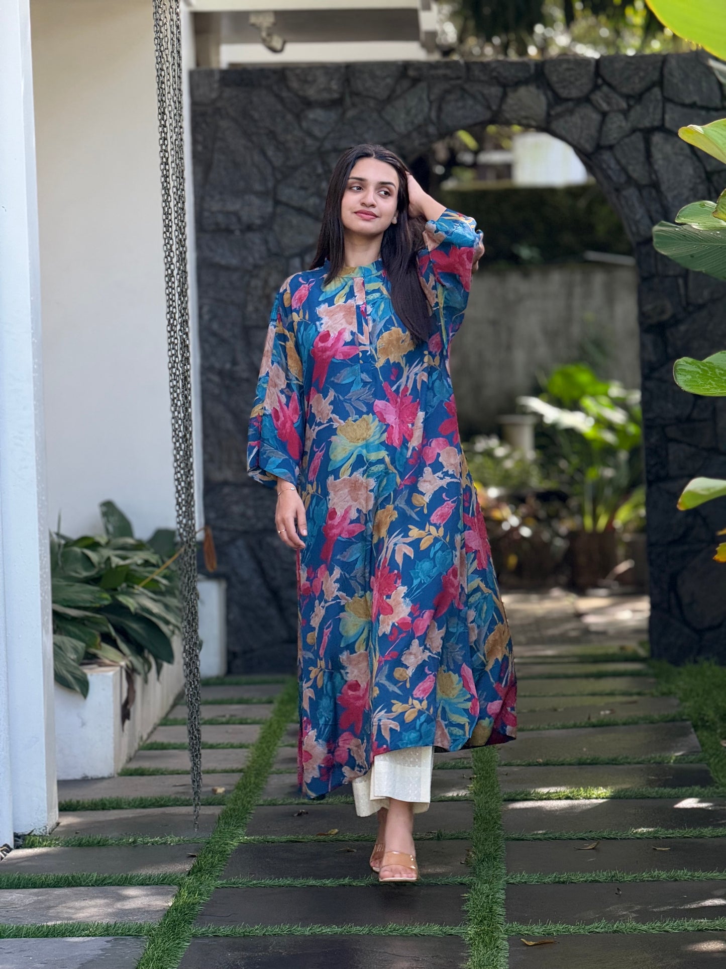 ZU25X253-CRAPE SILK PRINTED