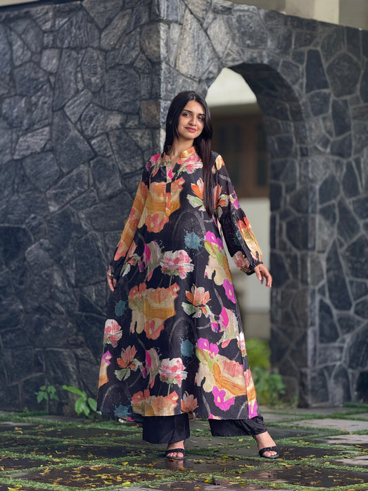 ZU25X405-CRAPE SILK PRINTED