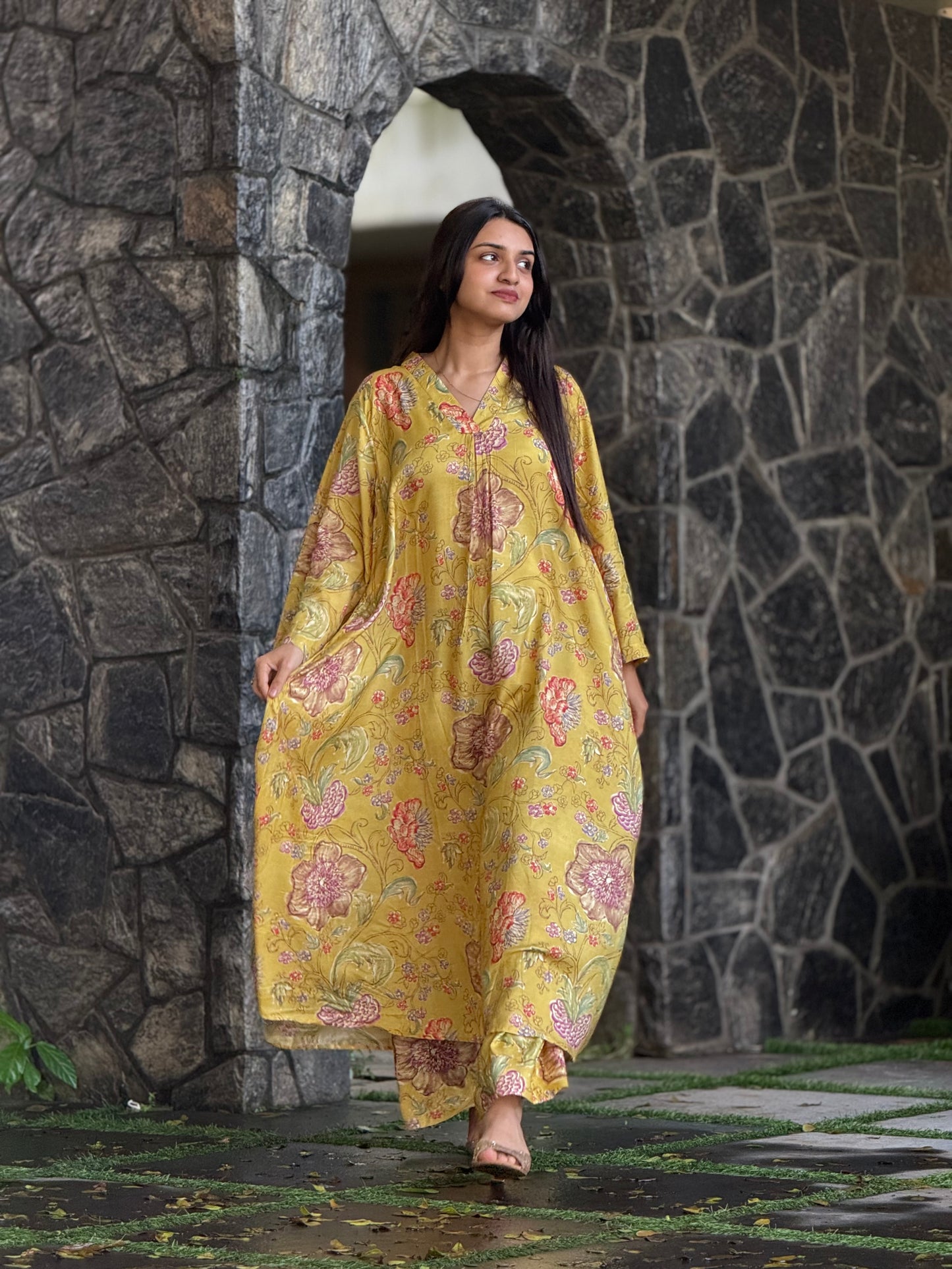 ZU25X400-CRAPE SILK PRINTED