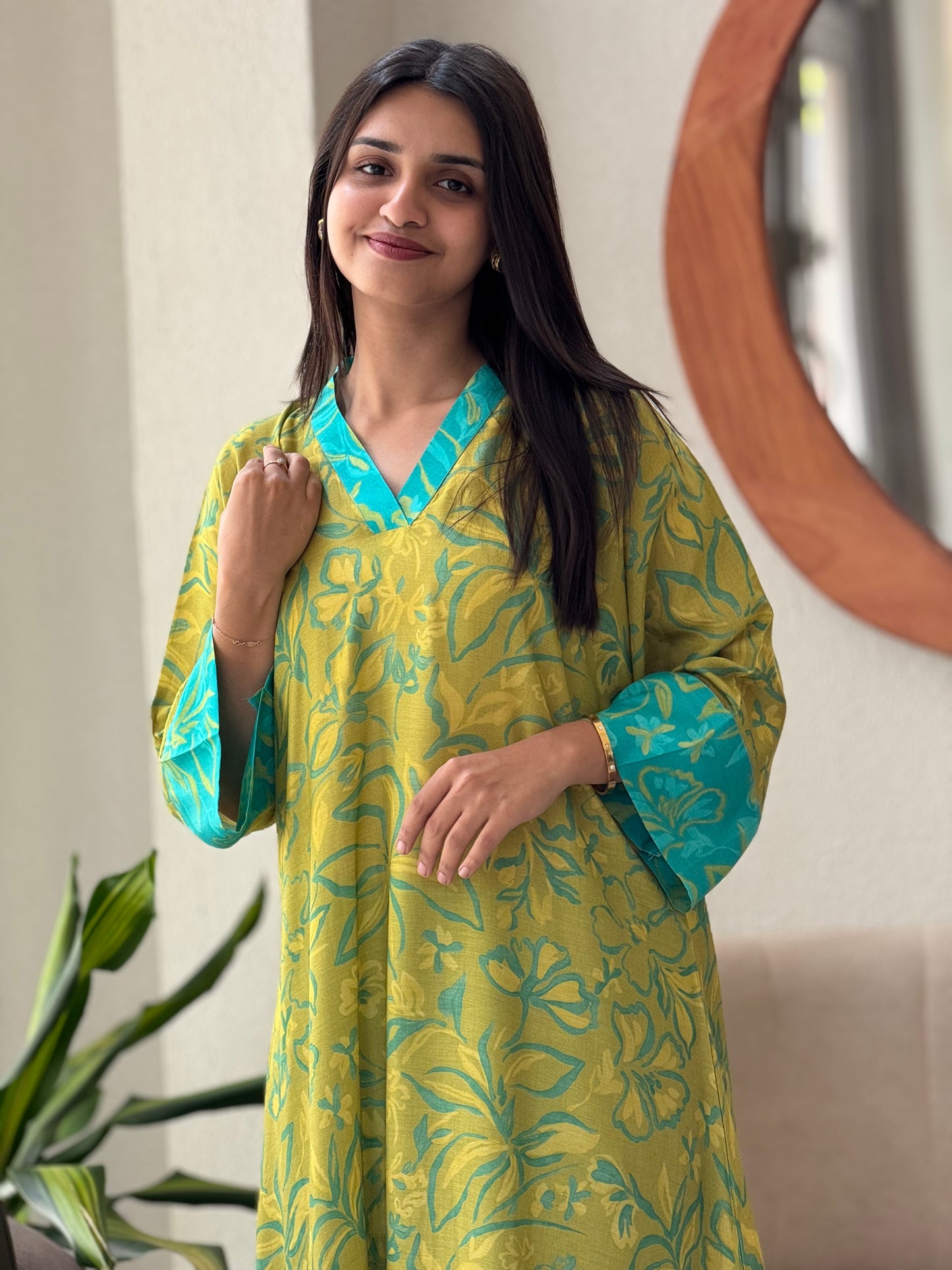 ZU25X259-MUSLIN SILK PRINTED