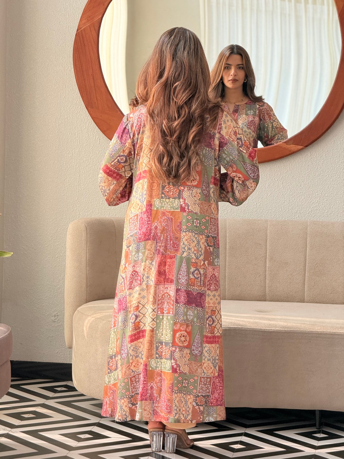 ZU25X292-MUSLIN HIGH LOW