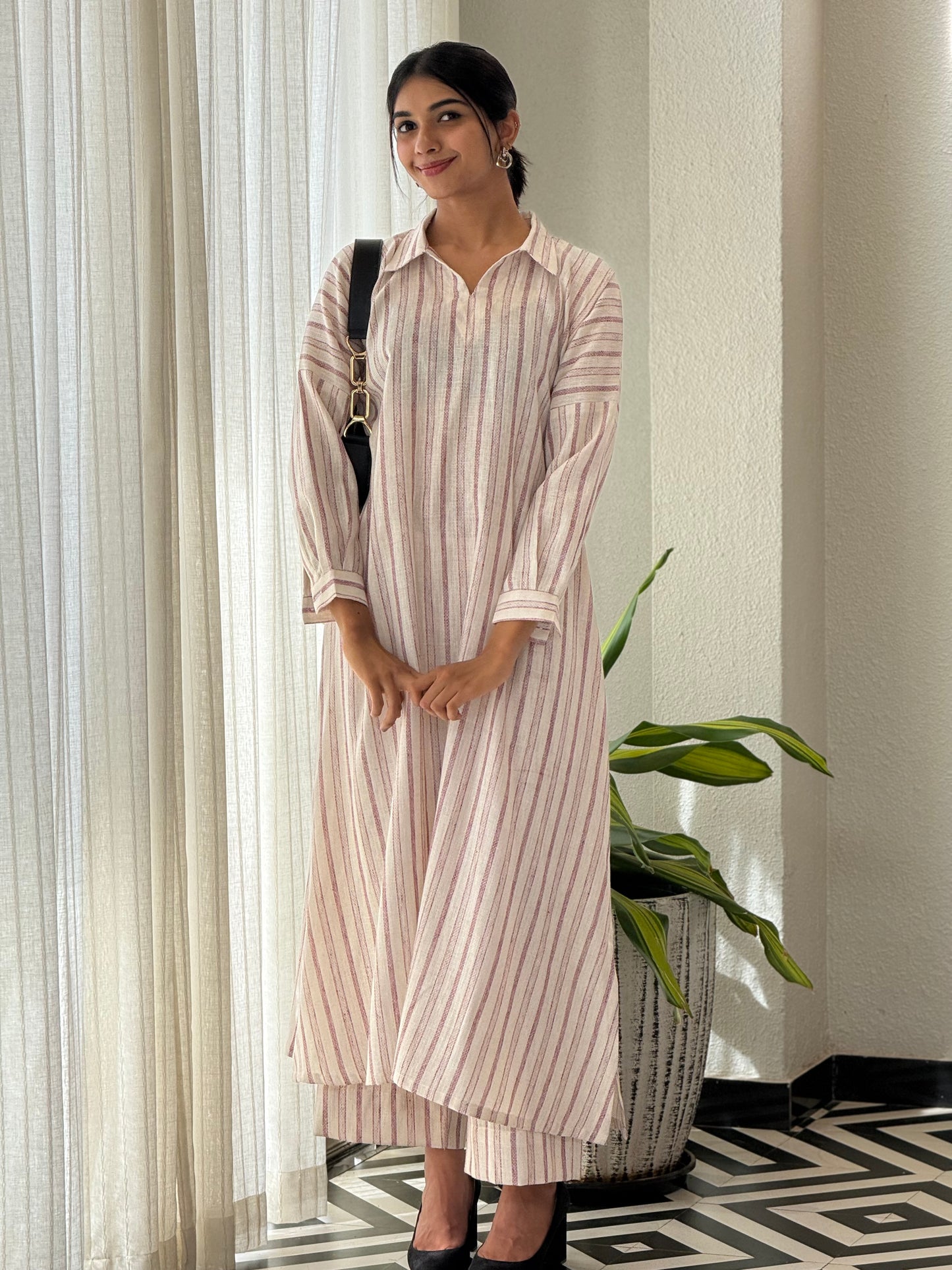 ZU25X362-STRIPED COTTON