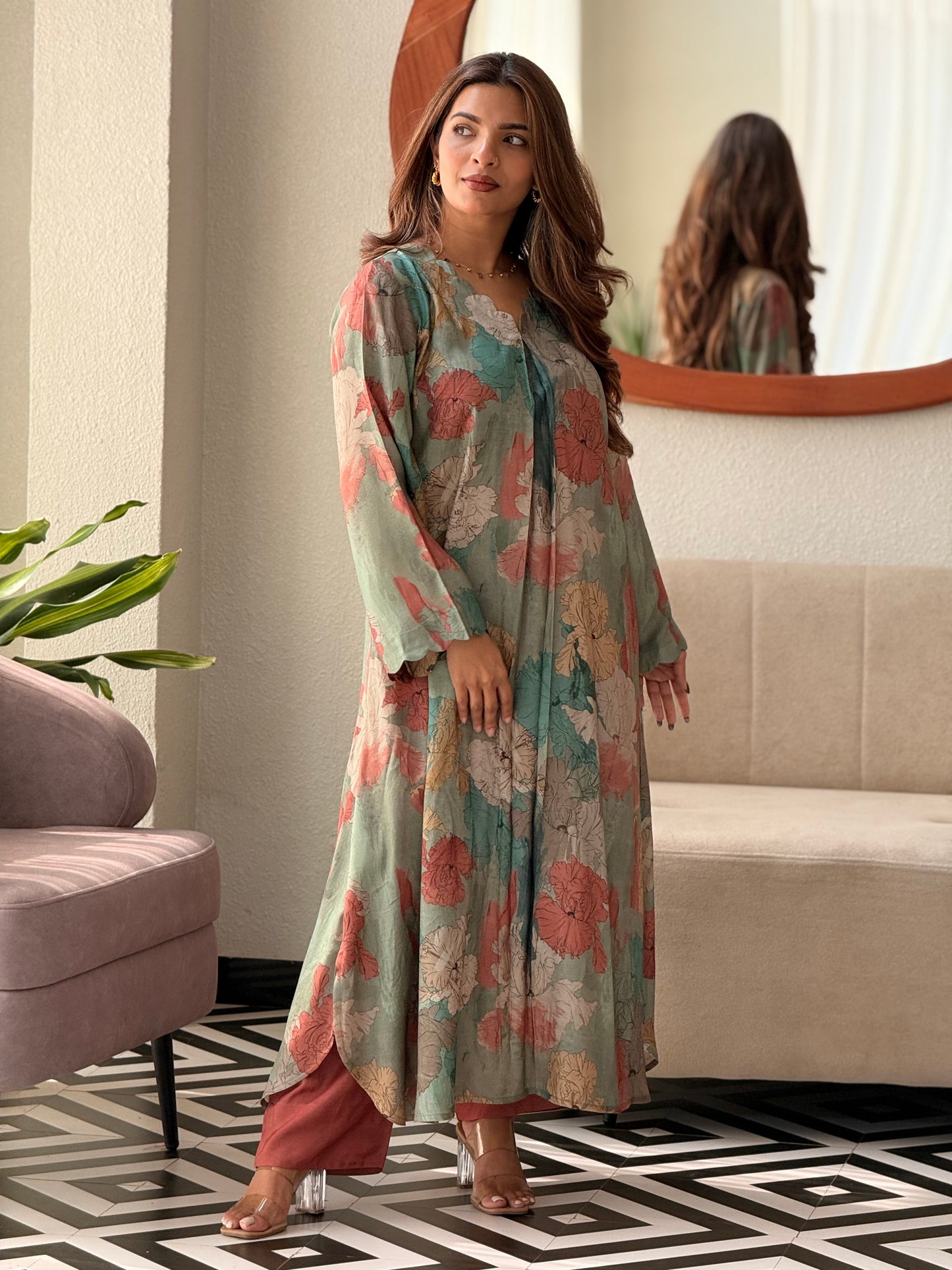 ZU25X293-MUSLIN SCALLOP