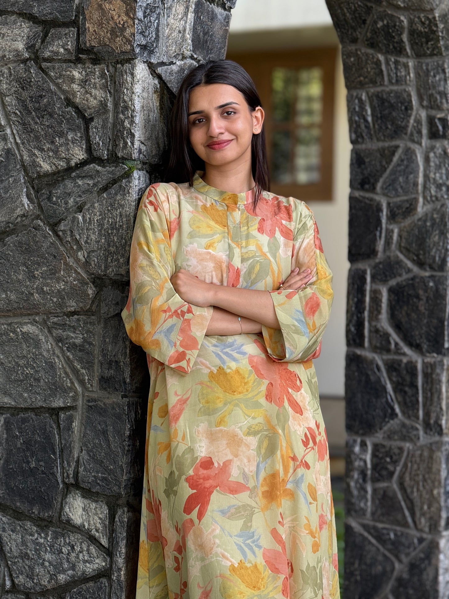 ZU25X251-CRAPE SILK PRINTED