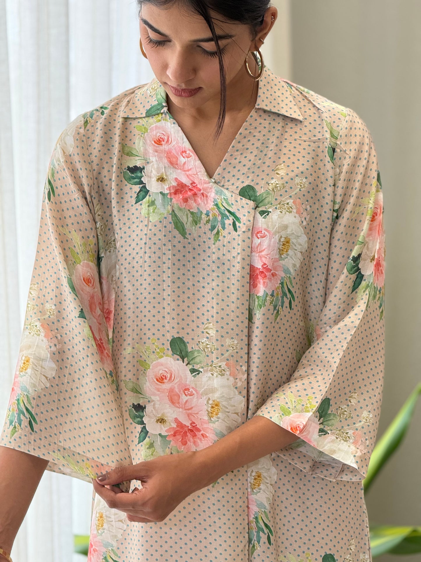 ZU25X359-MUSLIN SILK PRINTED