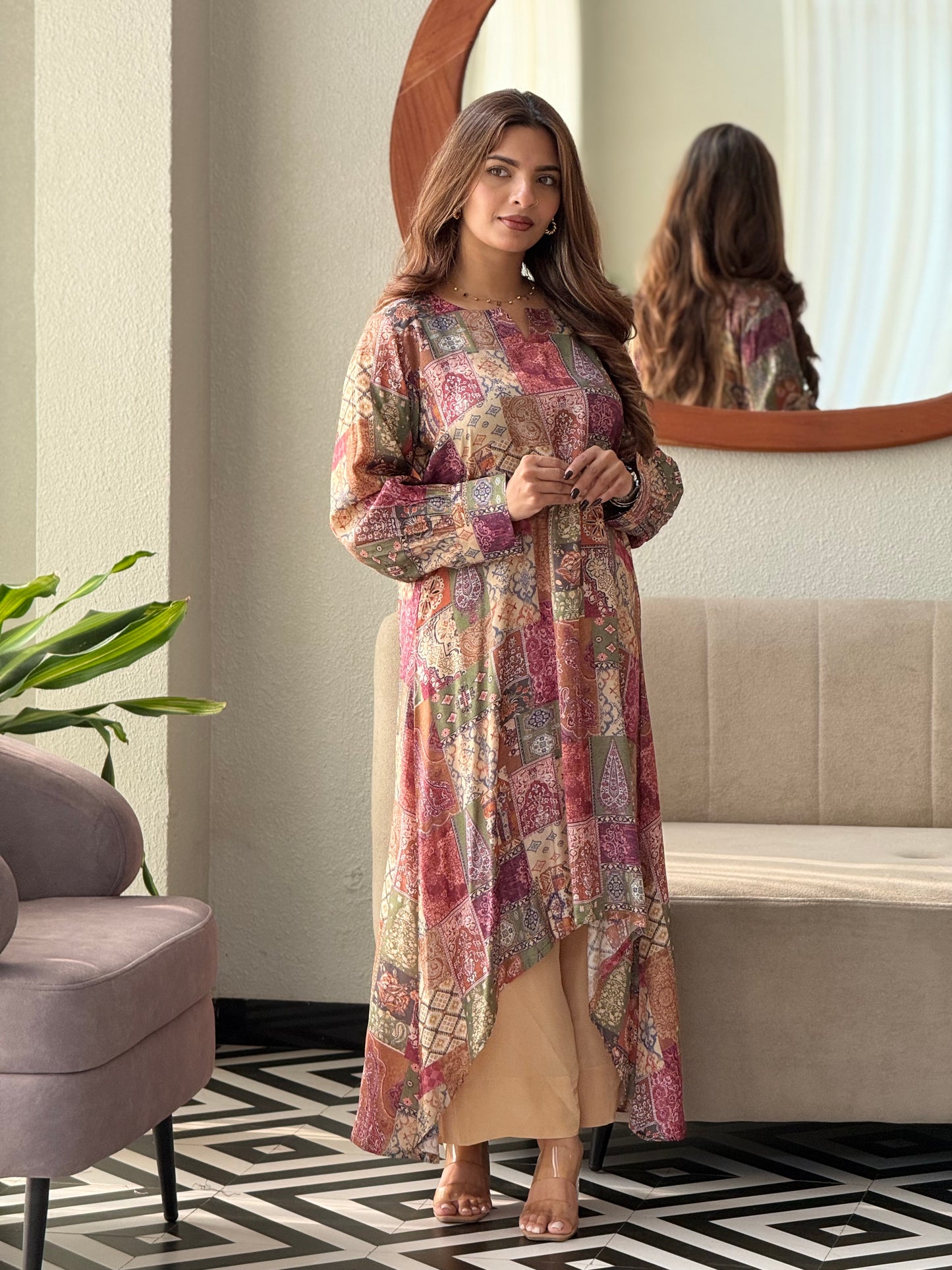 ZU25X292-MUSLIN HIGH LOW