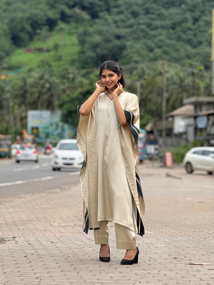 ZU25X379-GULABI KAFTAN