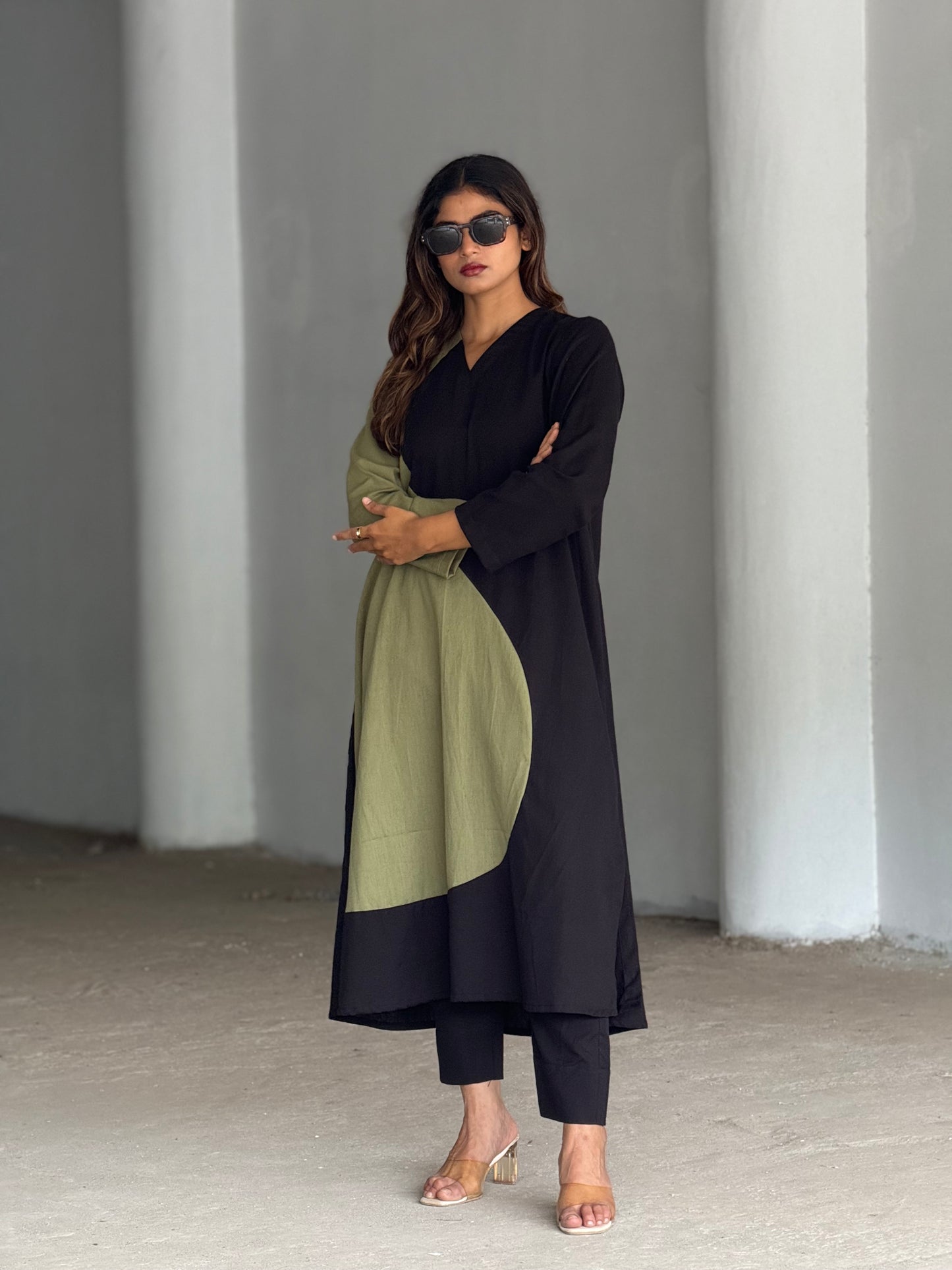 ZU25X217- GREEN BLACK