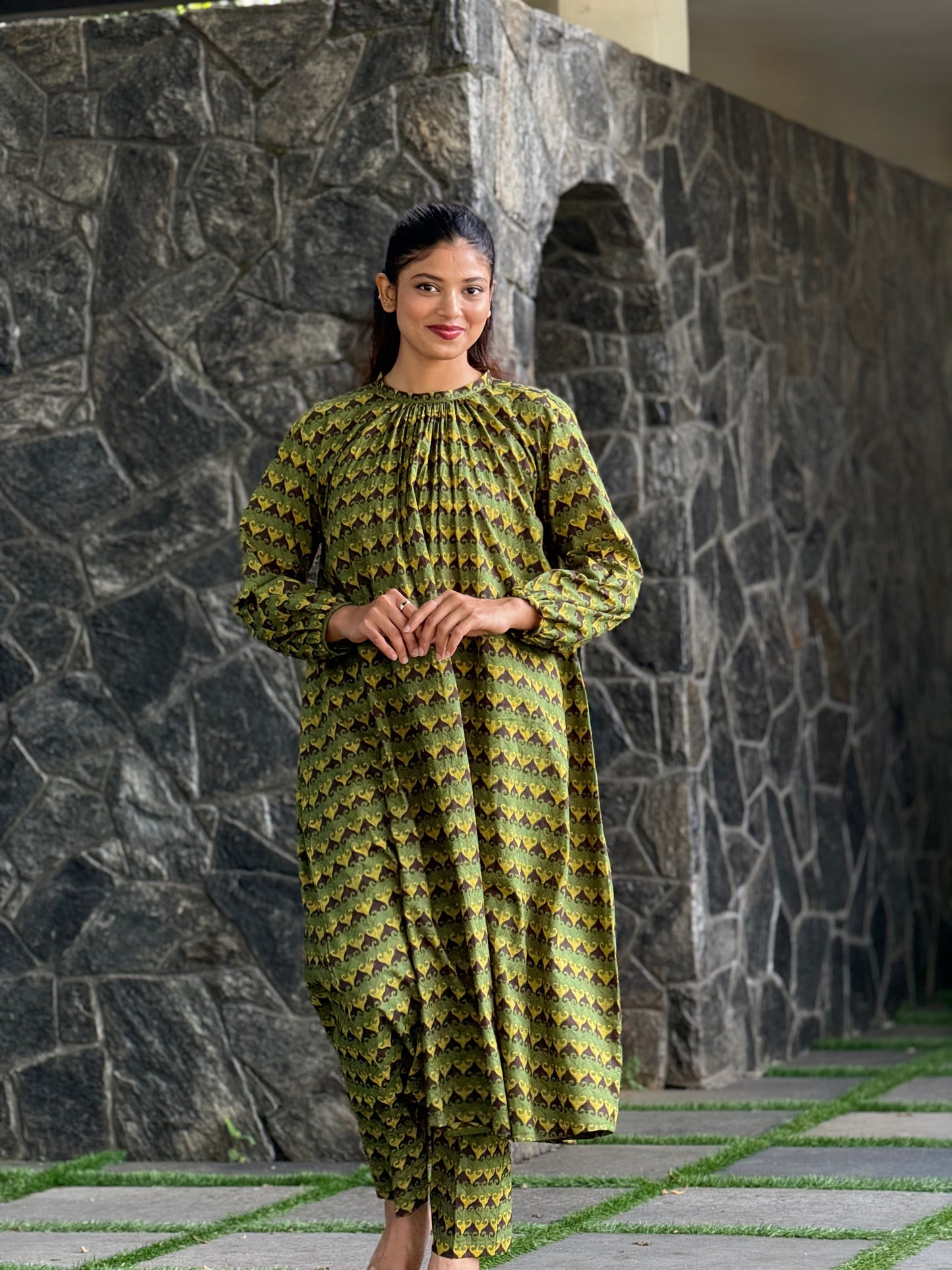 ZU25X241- COTTON GREEN