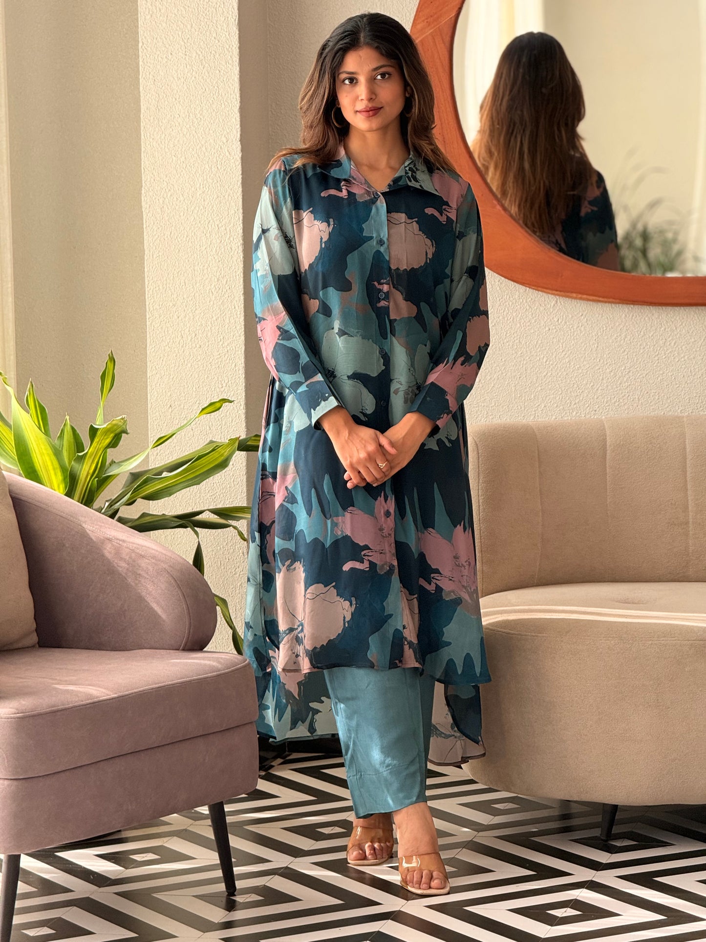 ZU25X300-CRAPE SILK PRINTED