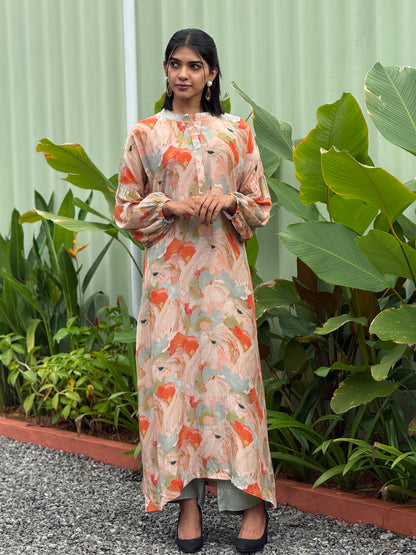 ZU25X360-CRAPE SILK PRINTED