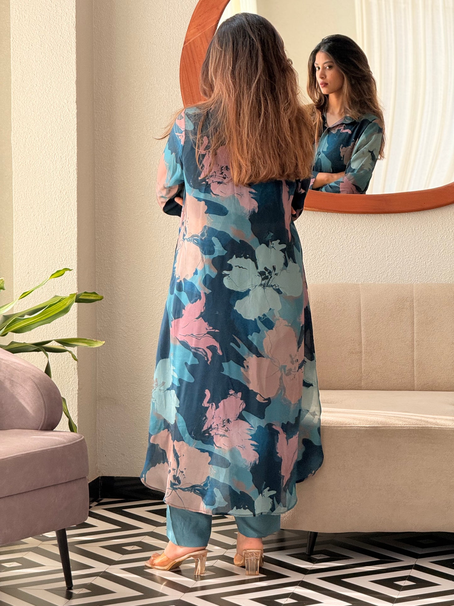 ZU25X300-CRAPE SILK PRINTED