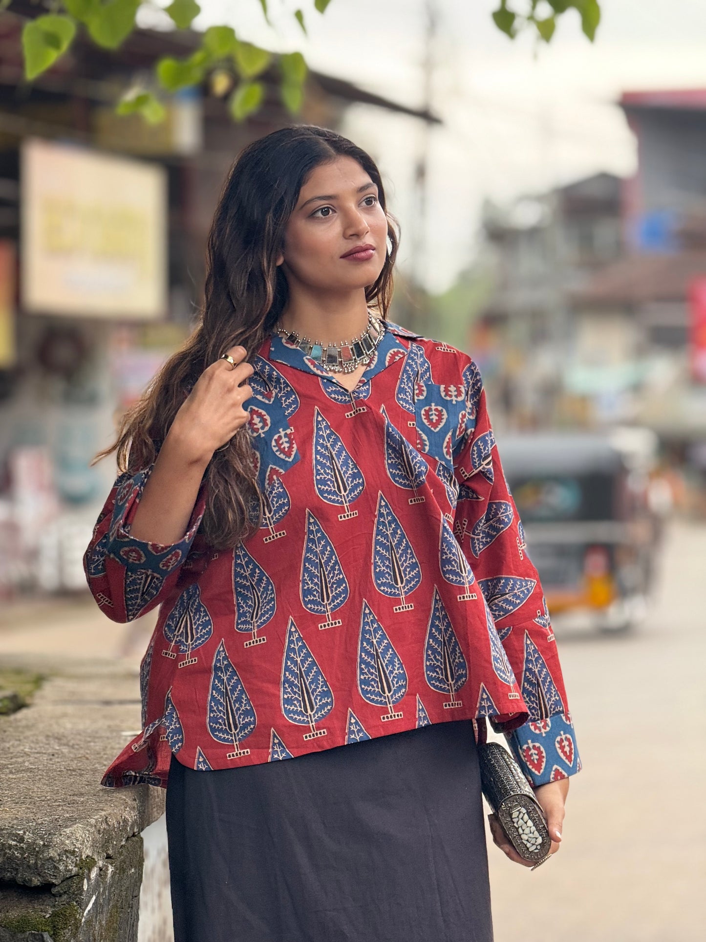 ZU25X248- SKIRT PRINTED