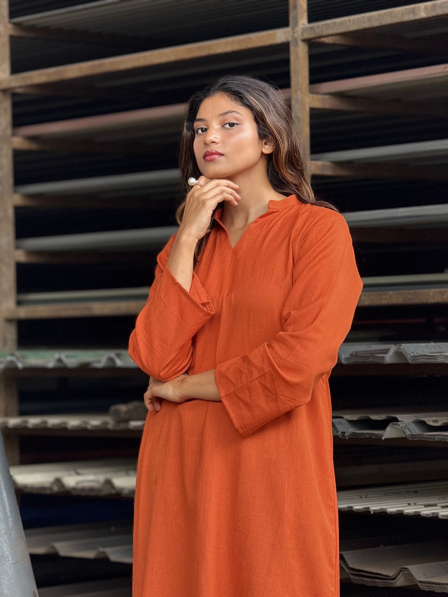 ZU25X222- BURNED TWILL