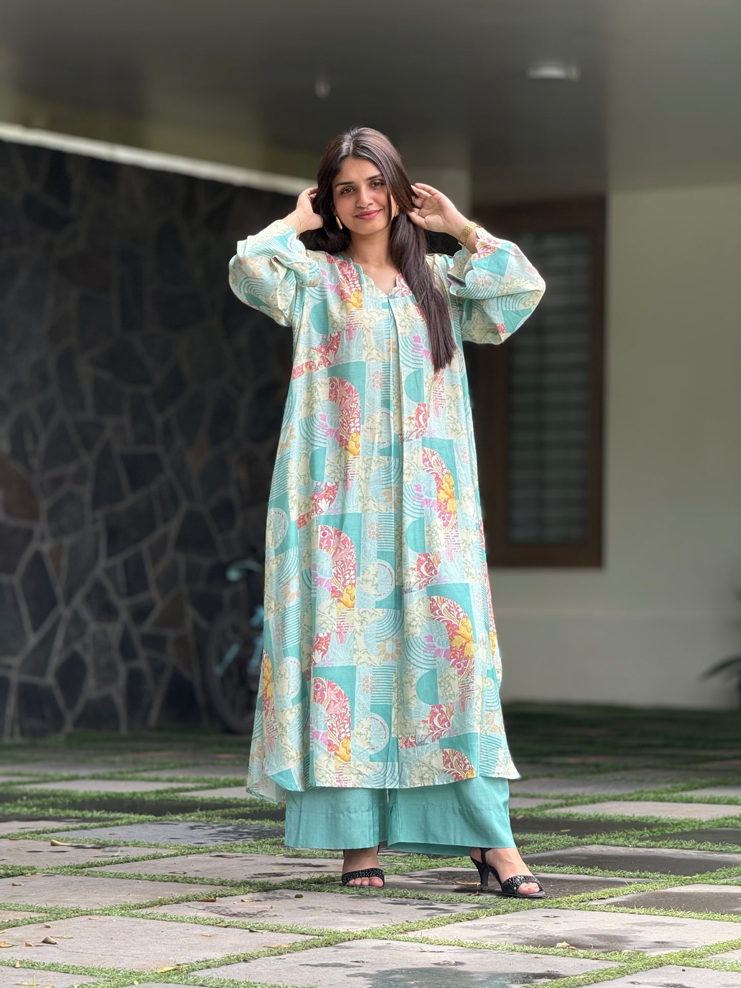 ZU25X394-MUSLIN  PRINTED