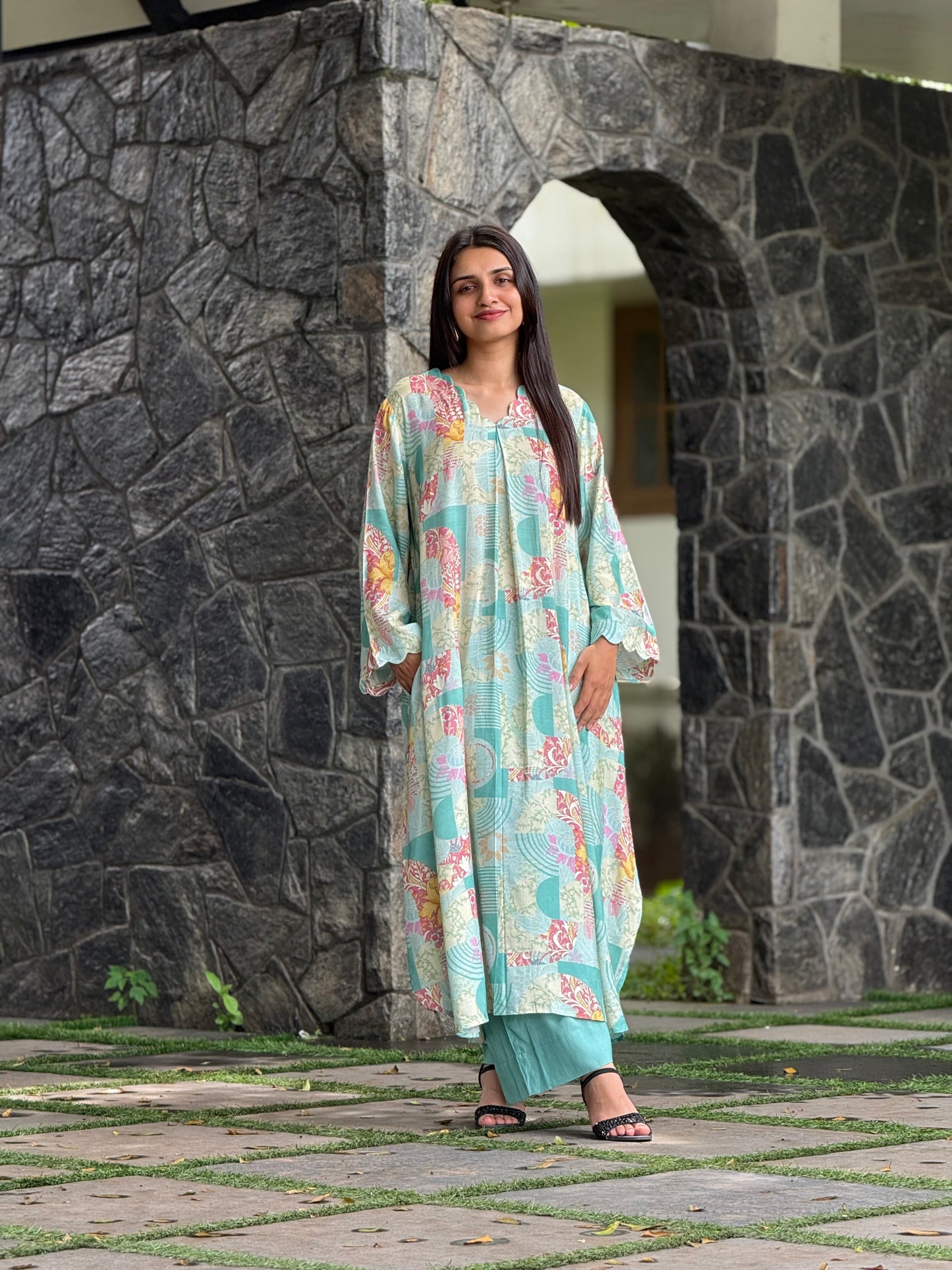 ZU25X394-MUSLIN  PRINTED
