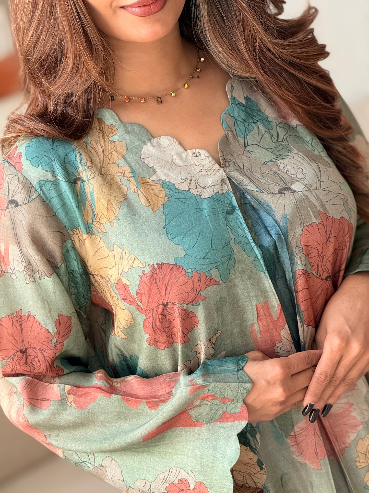 ZU25X293-MUSLIN SCALLOP