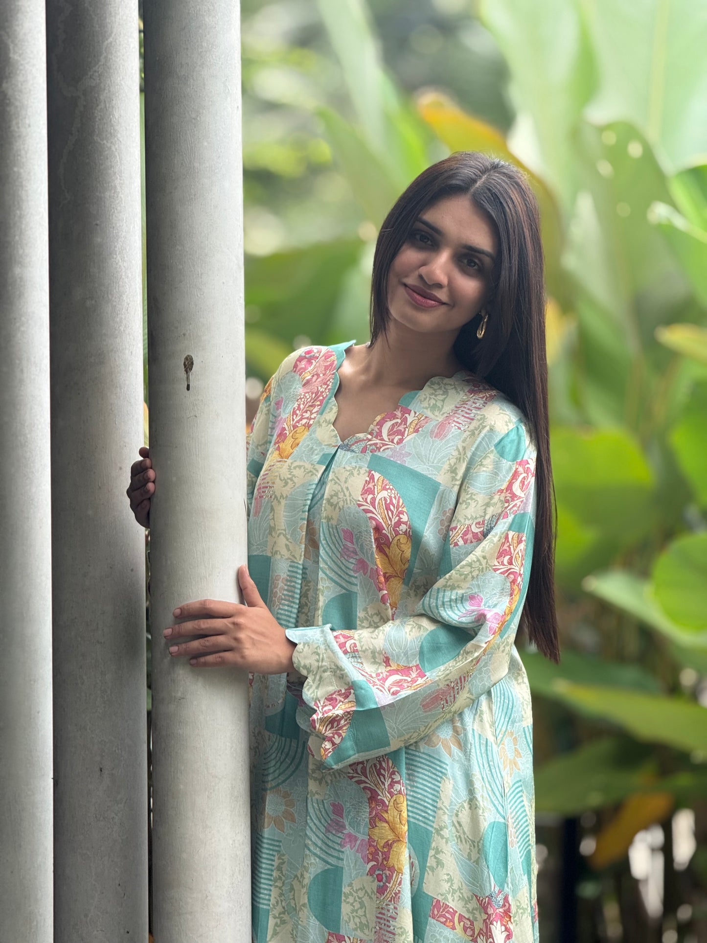 ZU25X394-MUSLIN  PRINTED