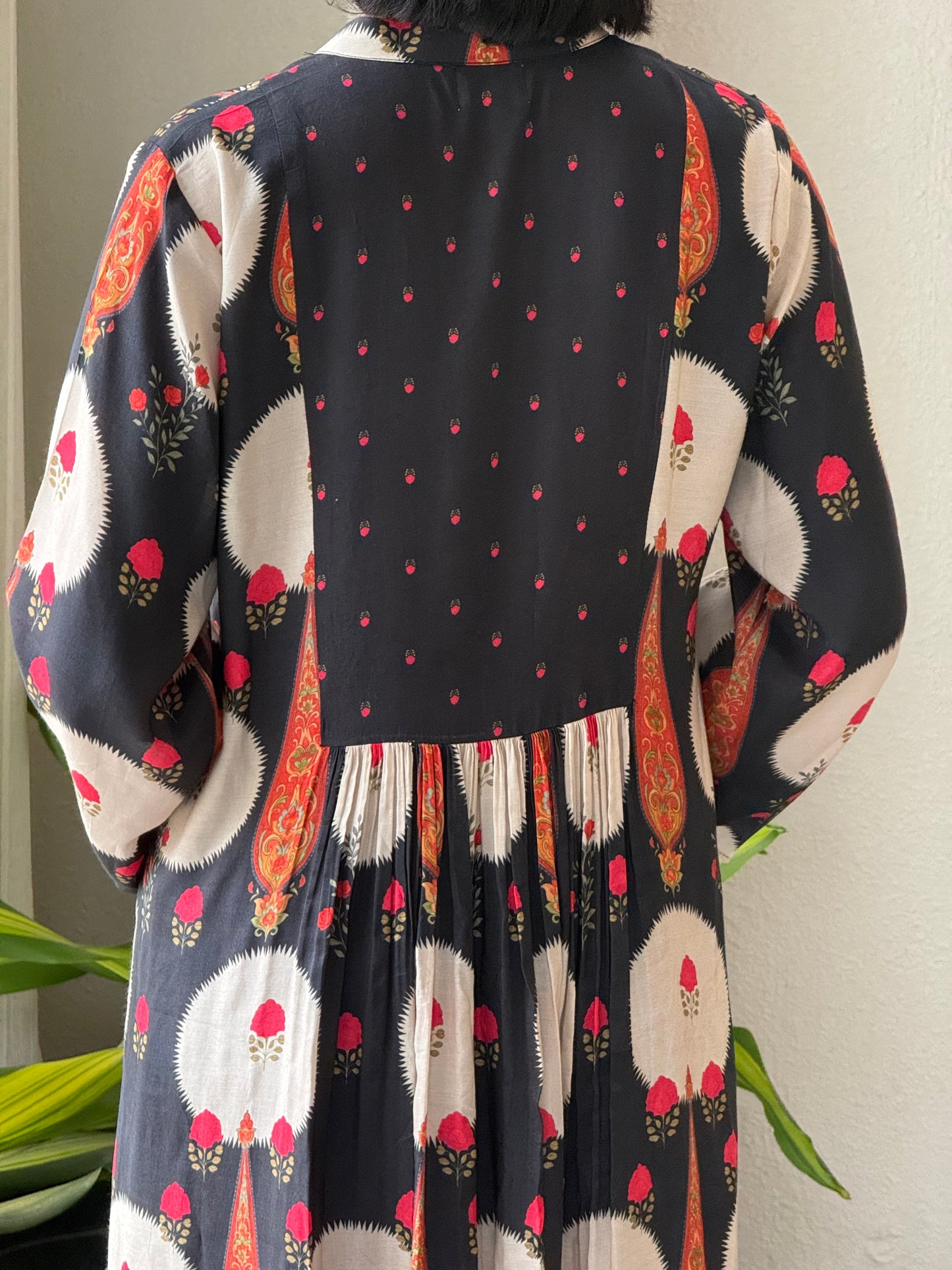 ZU25X354-MUSLIN SILK PRINTED
