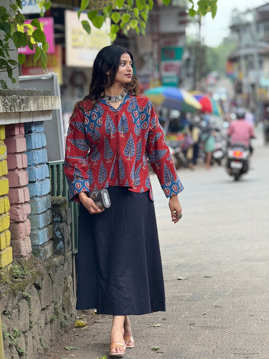 ZU25X248- SKIRT PRINTED