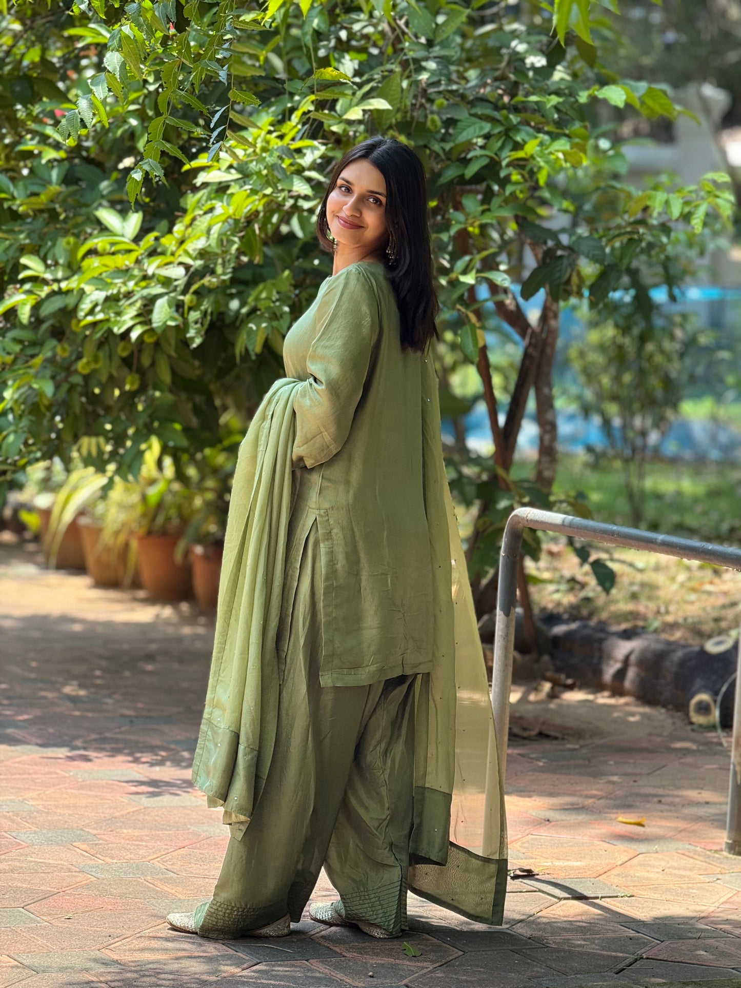 ZU25X197- FARSHI OLIVEGREEN