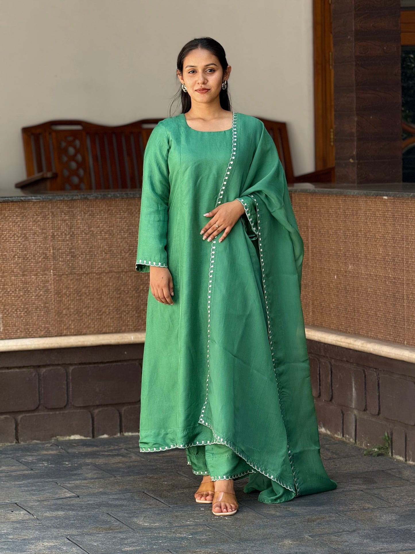 ZU25X270- XMAS GREEN PANEL