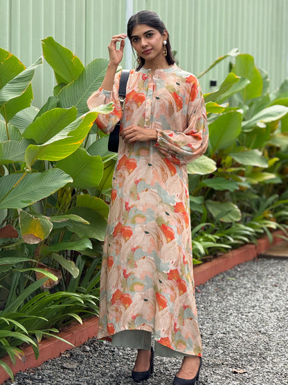 ZU25X360-CRAPE SILK PRINTED