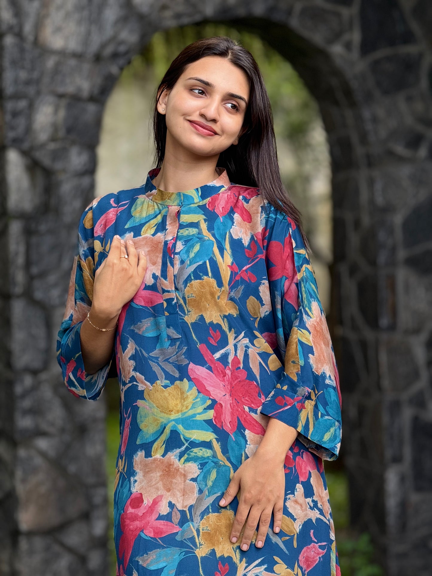 ZU25X253-CRAPE SILK PRINTED