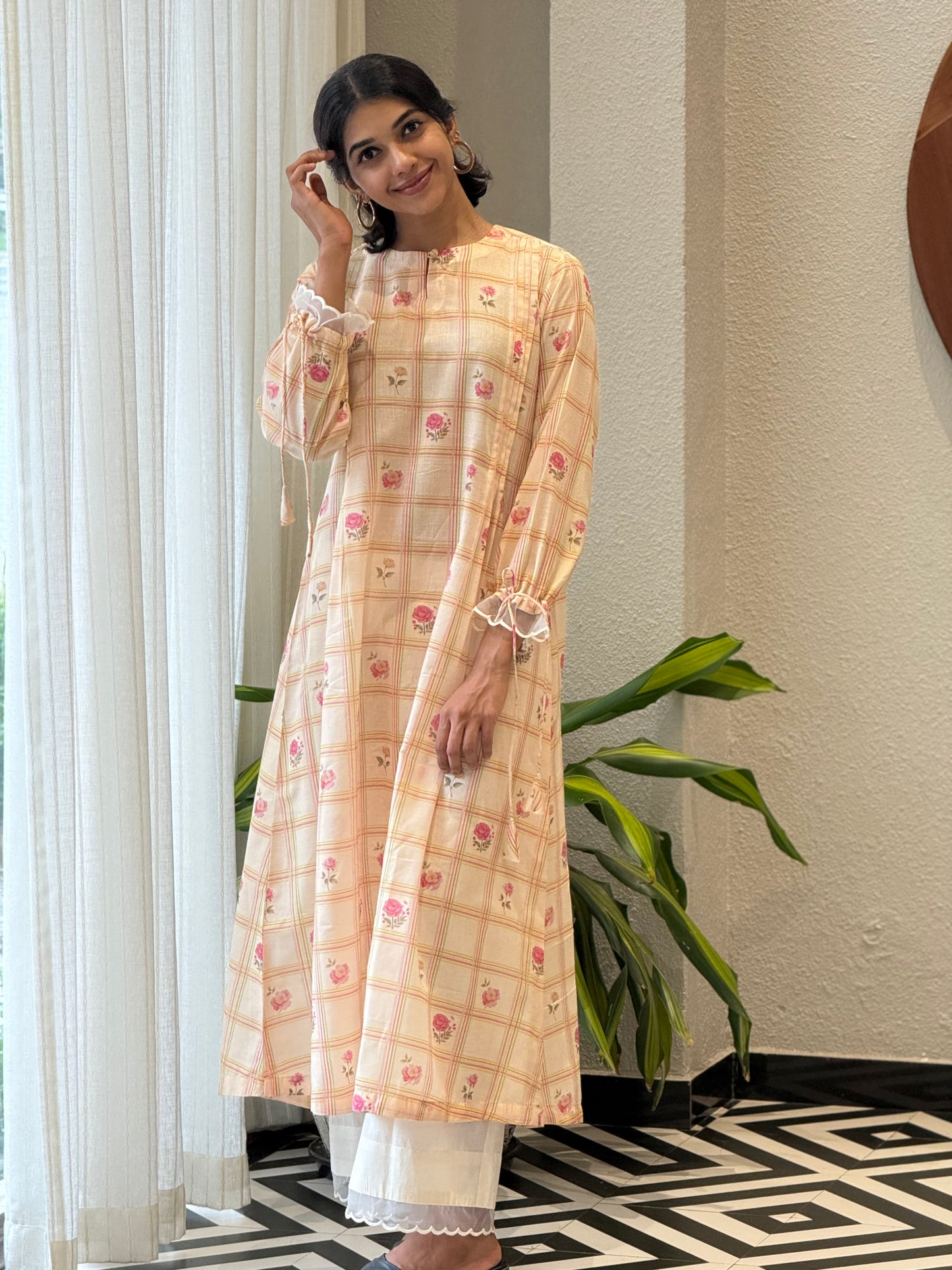 ZU25X355-MUSLIN SILK PRINTED