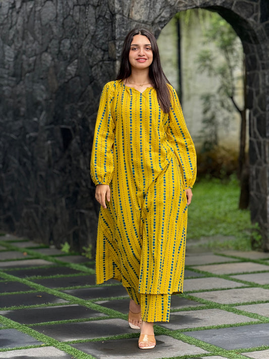 ZU25X250- YELLOW PRINTED