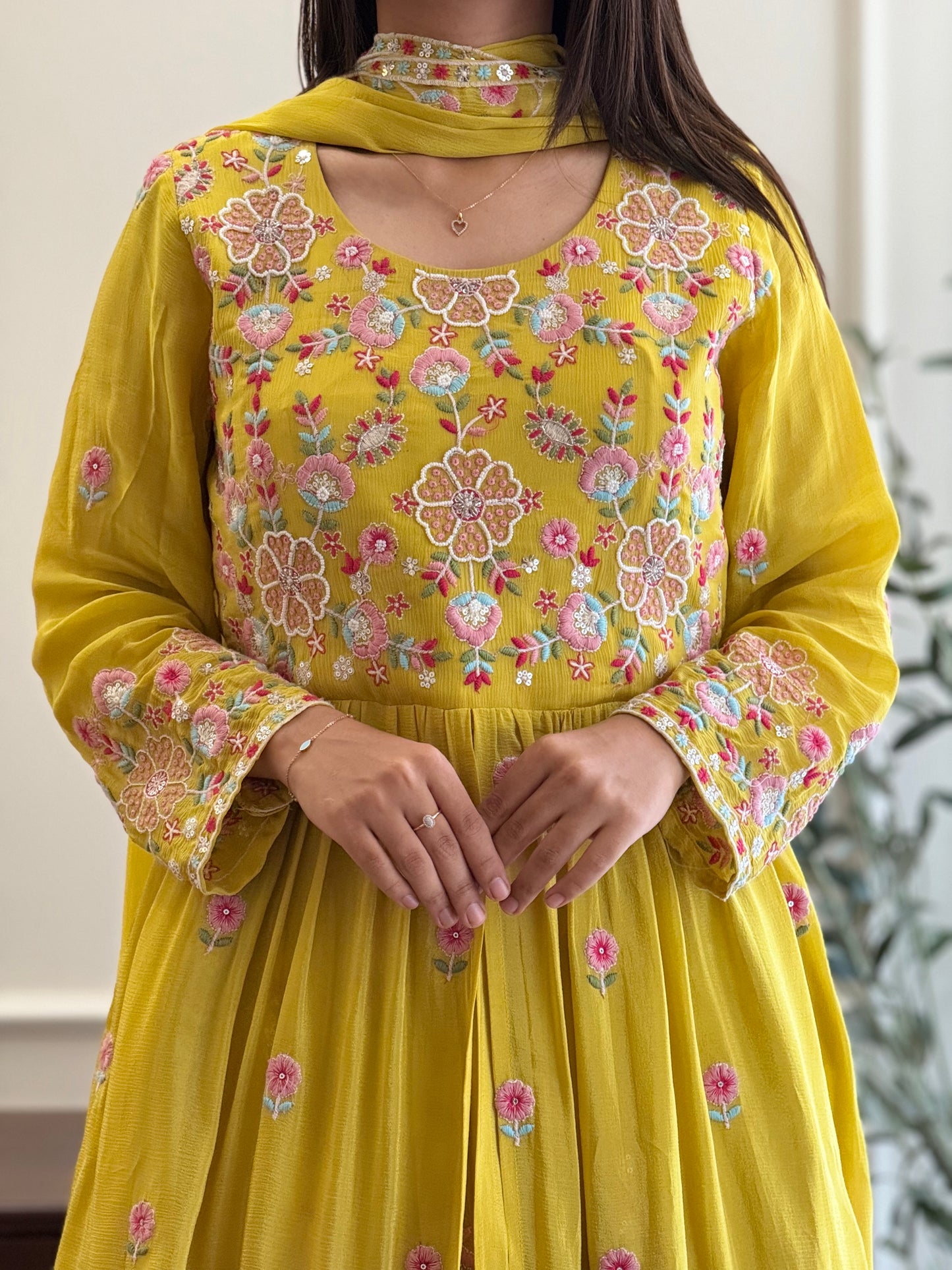 ZU25X009-YELLOW SKIRT