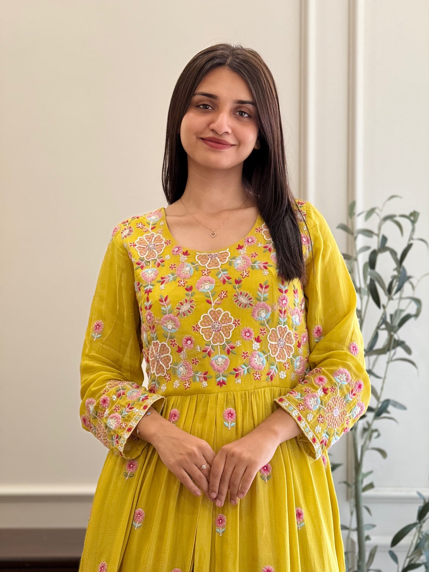 ZU25X009-YELLOW SKIRT