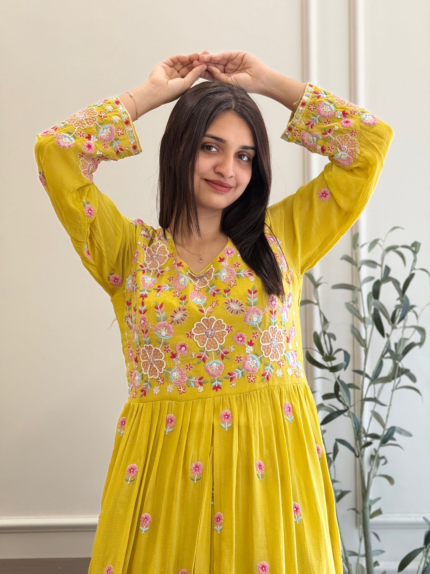 ZU25X009-YELLOW SKIRT