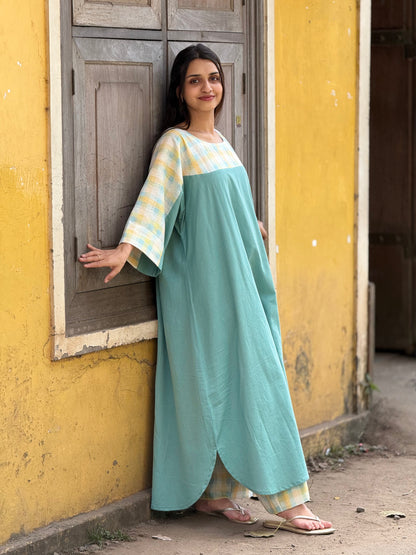ZU25X433-LINEN FLEX & CHECKS